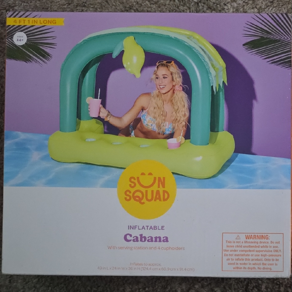Inflatable Cabana - Green